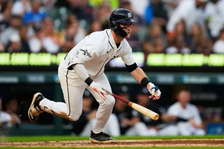 McGonigle drives in three to lead Tigers past Guardians 6-4